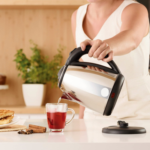 Hervidor Eléctrico Inalámbrico De Acero Inoxidable De 1,8 L