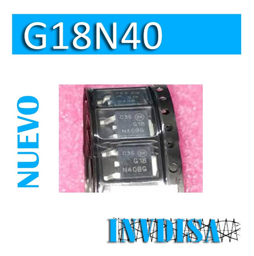 5 Piezas G18n40bg Original - N U E V O (Usado)