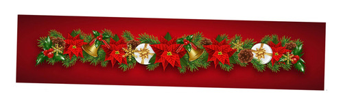 Mesa Decorativa Rústica Lavable Para Navidad [u]