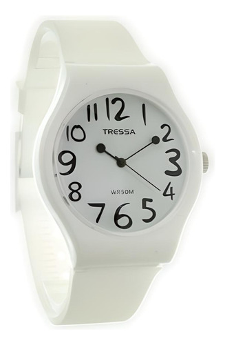 Reloj Tressa Caucho Analogo Dama Fun-101 Agente Oficial C