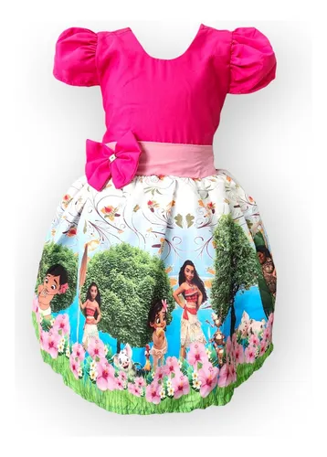 Vestido moana mercado best sale livre