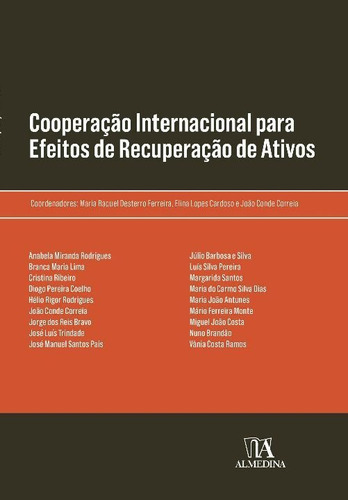 Cooperação Internacional Para Efeitos De Recuperação De A..., De Nan. Editora Almedina, Capa Mole Em Português, 21