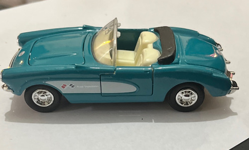 Auto Chevrolet Corvette 1957 1/36 Weely Nuevo En Caja