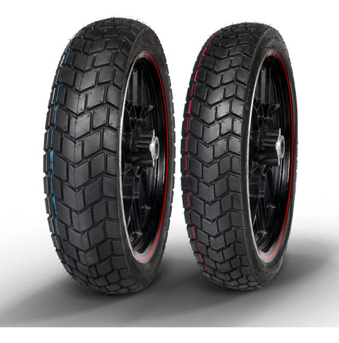 Llanta Doble Propósito 120/80-18 Rt-639 Tl 72l Rinova Tires