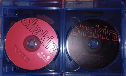 Bluray Shakira Oral Fixation Tour (2007) + Cd (Usado)