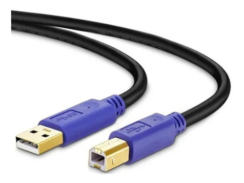 Cable Usb Para Impresora Epson Hp Canon Xerox Brother 1.50mt