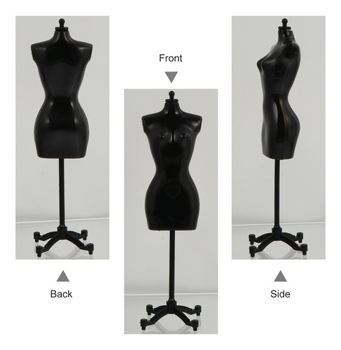 Imagem 6 de 8 de 4pcs Manequim Modelo Boneca Roupas Rack De Exibição Para Cri