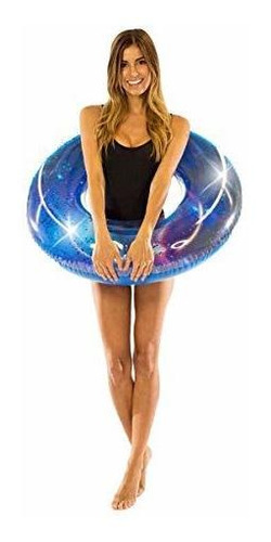 Poolcandy - Tubo De Piscina Para Galaxy (36 , Purpurina Azul