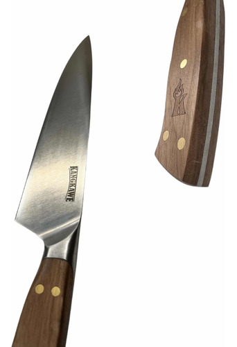 Imagen 3 de 9 de Cuchillo Parrillero 8 Black Catemu Kangkawe