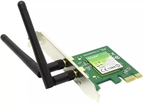 Tarjeta de Red Wifi PCI Express inalámbrico N a 300 Mbps TP-Link TL-WN881ND
