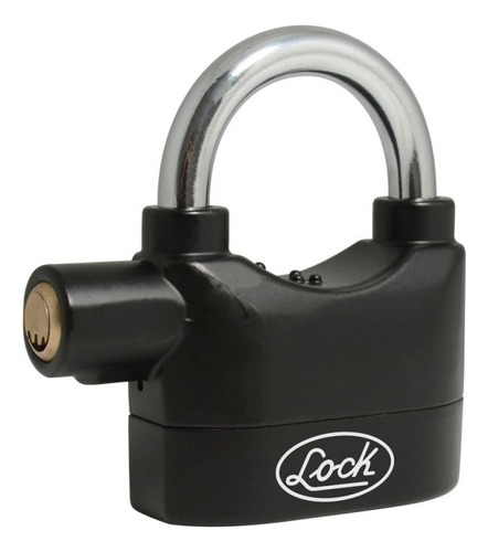 Candado Alarma Sonora Lock Caso70 70mm 110db Llave Puntos