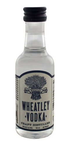 Miniatura Vodka Wheatley X 50 Ml 