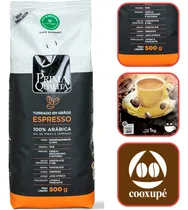 Comprar Café Prima Qualitá Torrado Em Grãos Espresso Gourmet 500g