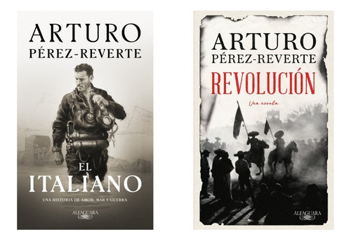 Italiano + Revolucion - Arturo Perez Reverte - 2 Libros -  