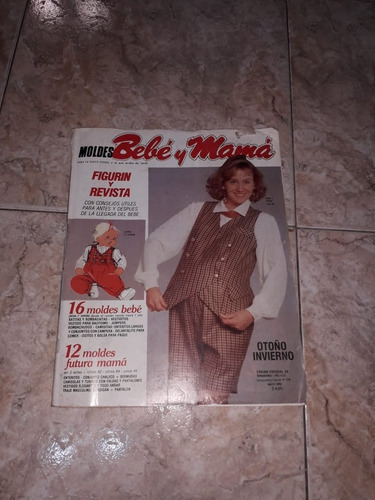 Revista Años 90   Moldes Bebe Y Mama  Temporada