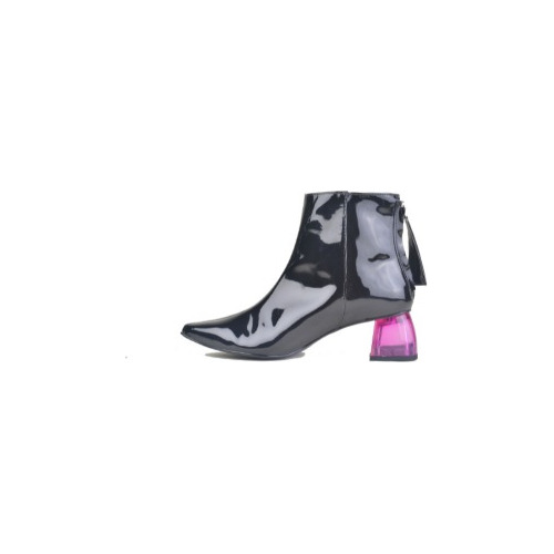 Botitas Botines Botinetas De Mujer De Cuero Delos - Ferraro