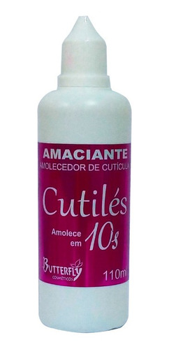 Kit 4 Amaciante De Cutícula Cutilés 10s 110ml Butterfly