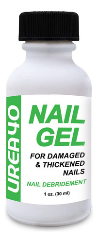 Urea Gel De Urea, 1 Oz, 40% Urea, Suavizante De Uñas Duro, S