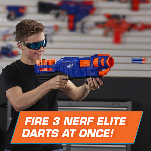 Toy Blaster Nerf N-strike Elite Trilogy Ds-15 Com 15 Elite D