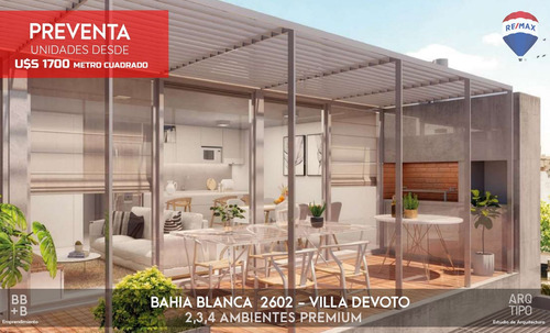 Venta Depto 2 Amb 56 Mts Terraza Parrilla Devoto