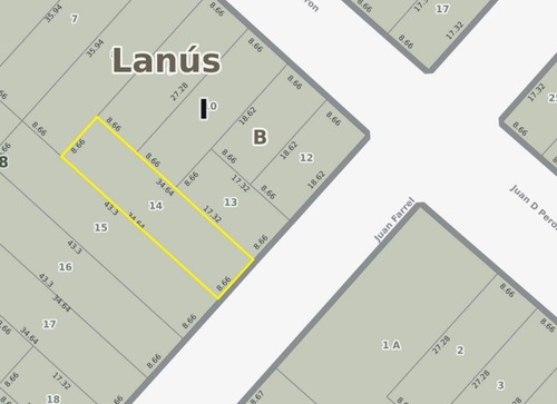 Imagen 2 de 2 de Terreno En Venta En Valentín Alsina