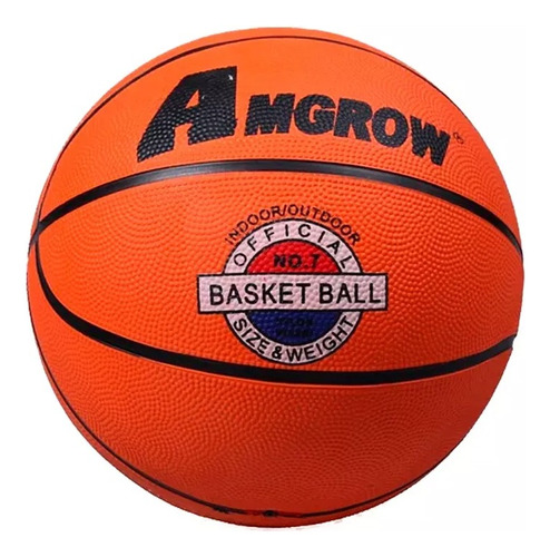 Pelota De Basketball Amgrow Número 5 - Mundo Trabajo