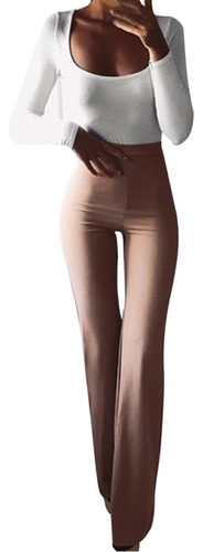 Leggings Elásticos Y Pantalones Acampanados Para Mujer