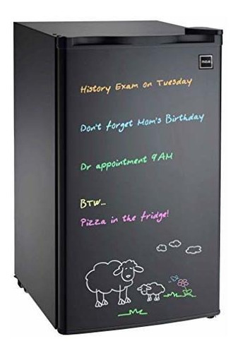 Rca 3.2 Cu. Refrigerador Ft, Refrigerador De Pizarra Negra C