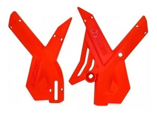 Protetor De Quadro Crf 250f Biker Extreme Vermelho