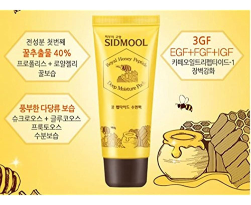 Sidmool Royal Honey Peptide Deep Moisture Sleeping Pack