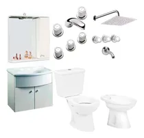 Comprar Juego Baño Completo Griferías Sanitarios Apoyo Roca Duchon