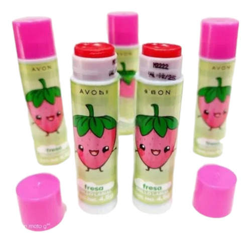 Kit 2 Brillo Labial Frutita Fresa Avon Original