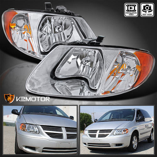 Par Faro Dodge Caravan Sport 2001 3.3l