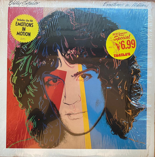 Disco Lp - Billy Squier / Emotions In Motion. Album (1982)