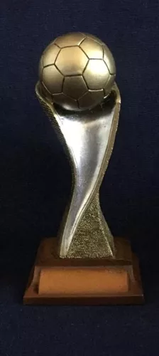 Trofeo Resina Fútbol  Trofeos, Diseño de trofeo, Balón de oro