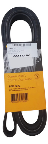 Correa Poli V Contitech Volkswagen Quantum 6pk2272