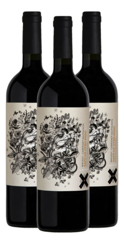 Vino Sapo De Otro Pozo Malbec - Cab. Sauv Botella 750ml X3