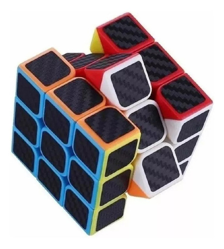 Cubo Rubik 3x3x3 Qy Speed Cube De Velocidad Fibra De Carbono Estructura
