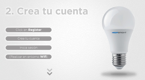Lâmpada LED Smart Bright A60 10w E-27 Megabright