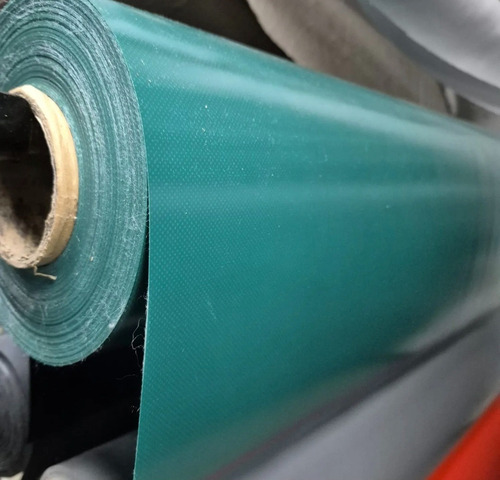 Tela Por Metro Lona Vinilica 650gr X 20metros Verde