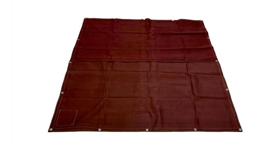 Lona Antichispa Reforzada Roja De 3x3 Mts.