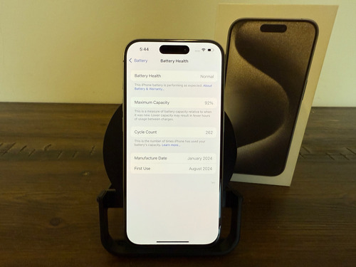 Apple Iphone 15 Pro 256 Gb Titanio Natural Excelente Titanio Natural
