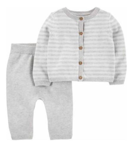 Carters. Conjunto En Hilo. Varios Talles. Saco Y Pantalon.