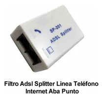 Comprar Filtro Adsl Splitter Linea Teléfono Internet Aba Punto