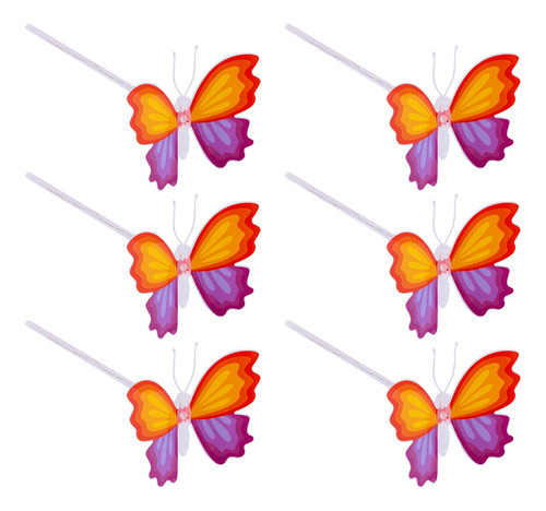 Flash Stick Para Decorar Vestido Con Forma De Mariposa, 6 Un