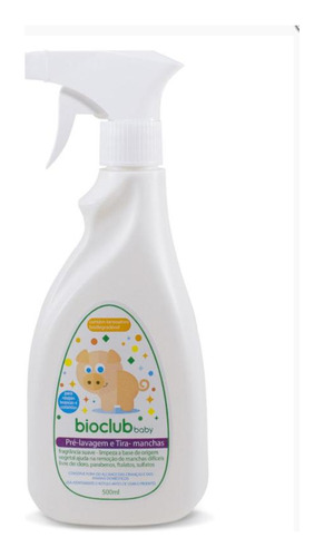 Bioclub Baby - Pré Lavagem E Tira Manchas Biodegradável