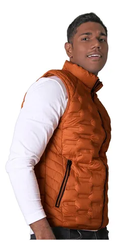 Chaleco naranja hombre new arrivals