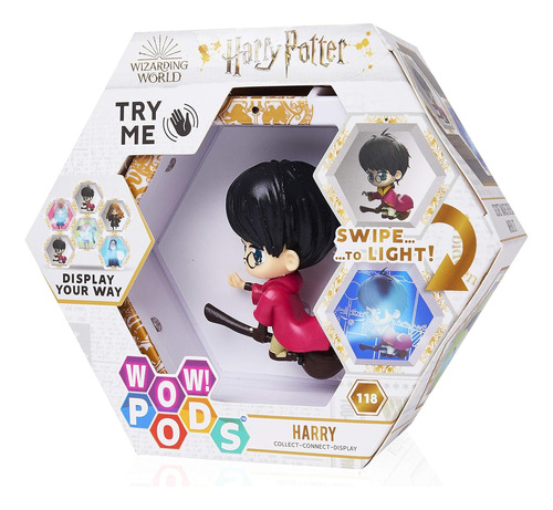 Figura Wow Pods Harry Potter Con Base Con Luz