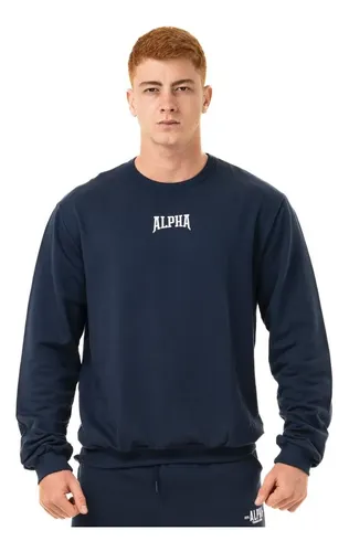 Moletom Masculino Legacy Inverno Alpha Azul-escuro M