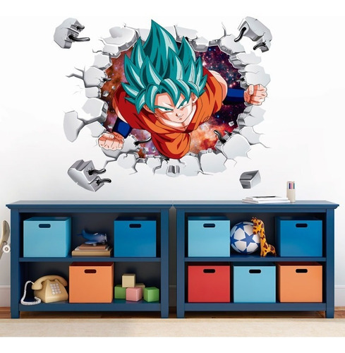 Vinilo Decorativo, Dragon Ball -104 Goku Sticker De Pared | Meses sin intereses Vinilo Decorativo, Dragon Ball -104 Goku Sticker De Pared | Meses sin intereses